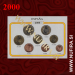 2000 Španija KMS SET (1c - 2 EUR)