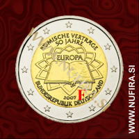 2007 Nemčija 2 EUR (Rimska pogodba) - F 2007 Nemčija 2 EUR (Rimska pogodba) - F