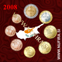 2008 Ciper KMS SET (1c - 2 EUR) 2008 Ciper KMS SET (1c - 2 EUR)