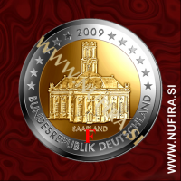 2009 Nemčija 2 EUR (Saarland) - F