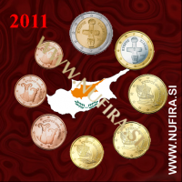 2011 Ciper KMS SET (1c - 2 EUR)