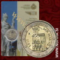2011 San Marino 2 EUR, papež Benedikt XVI.