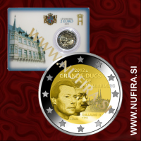 2012 Luksemburg 2 EUR (Nadvojvoda), kartica