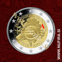2012 Nemčija 2 EUR 10 let
