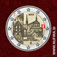 2013 Nemčija 2 EUR (Baden) - D