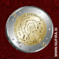 2013 Nizozemska 2 EUR (200 let kraljestva)
