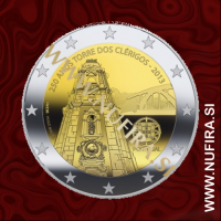 2013 Portugalska 2 EUR (Clerigos Tower) 2013 Portugalska 2 EUR (Clerigos Tower)