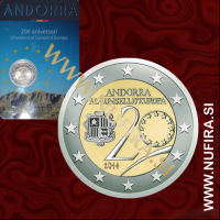 2014 Andorra 2 EUR (Svet Evrope)