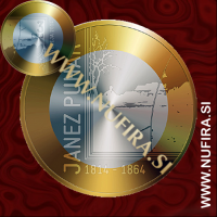 2014 Slovenija 3 EUR (Janez Puhar)