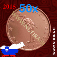 2015 Slovenija 1 CENT, rola