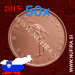 2015 Slovenija 1 CENT, rola