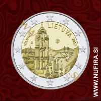 2017 Litva 2 EUR (Vilnius) 2017 Litva 2 EUR (Vilnius)