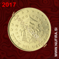 2017 Vatikan 0.50 EUR (50 centov) (redni)