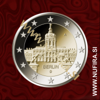 2018 Nemčija 2 EUR (Berlin: Schloss Charlottenburg)