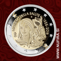 2018 Italija 2 EUR (Ministry of Health) 2018 Italija 2 EUR (Ministry of Health)