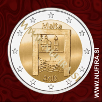 2018 Malta 2 EUR (Cultural Heritage) 2018 Malta 2 EUR (Cultural Heritage)