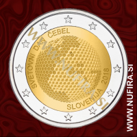 2018 Slovenija 2 EUR (Svetovni dan čebel)