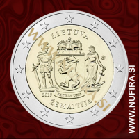 2019 Litva 2 EUR (Žemaitija)