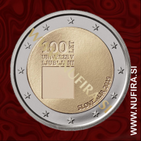 2019 Slovenija 2 EUR (Univerza v Ljubljani)