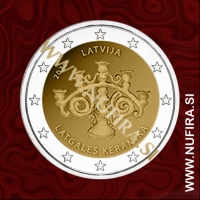 2020 Latvija 2 EUR (Latgalian Ceramics)