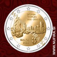 2020 Malta 2 EUR (Ta' Skorba Temples) 2020 Malta 2 EUR (Ta' Skorba Temples)