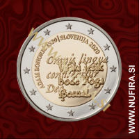 2020 Slovenija 2 EUR (Adam Bohorič)