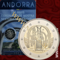2021 Andorra 2 EUR (Lady of Meritxell)