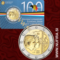 2021 Belgija 2 EUR (Economic Union)