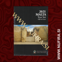 2021 Malta SET BU (1c - 2 EUR + 2 EUR), Mint Mark