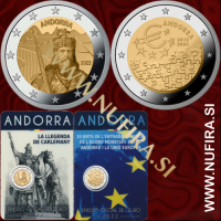 2022 Andorra 2x2 EUR (Charlemagne and Currency agreement)