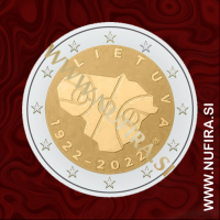 2022 Litva 2 EUR (Košarka)