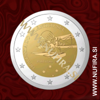 2022 Portugalska 2 EUR (Plane Crossing)