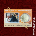 2022 Vatikan kartica 0.50 EUR in znamka (No. 41)