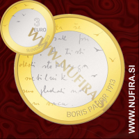 2023 Slovenija 3 EUR (Boris Pahor) 2023 Slovenija 3 EUR (Boris Pahor)