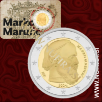 2024 Hrvaška 2 EUR (Marko Marulić), kartica