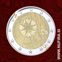 2024 Estonija 2 EUR (Cornflower) 2024 Estonija 2 EUR (Cornflower)