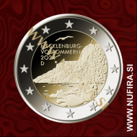 2024 Nemčija 2 EUR (Mecklenburg-Vorpommern)