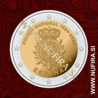 2024 Španija 2 EUR (National Police Corps)