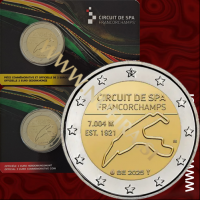 2025 Belgija 2 EUR (Spa-Francorchamps)