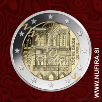 2025 Francija 2 EUR (The Notre Dame)