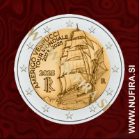 2025 Italija 2 EUR (Amerigo Vespucci)