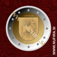 2025 Latvija 2 EUR (Selija)