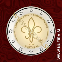 2025 Portugalska 2 EUR (World Scouting)