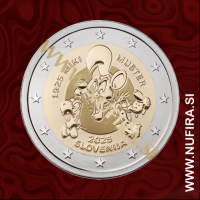 2025 Slovenija 2 EUR (Miki Muster) 2025 Slovenija 2 EUR (Miki Muster)