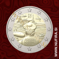 2026 Francija 2 EUR (The French Navy)