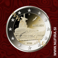 2026 Nemčija 2 EUR (Bremen)