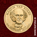 2008 Amerika 08. predsednik Martin Van Buren, 1 USD 2008 Amerika 08. predsednik Martin Van Buren, 1 USD