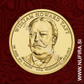 2013 Amerika 27. predsednik William Howard Taft, 1 USD 2013 Amerika 27. predsednik William Howard Taft, 1 USD