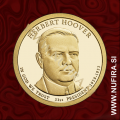 2014 Amerika 31. predsednik Herbert Hoover, 1 USD