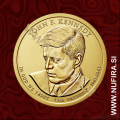 2015 Amerika 35. predsednik John F. Kennedy, 1 USD 2015 Amerika 35. predsednik John F. Kennedy, 1 USD
